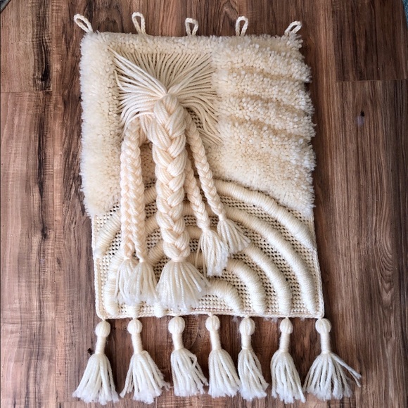 Other - Vintage handmade wall hanging
